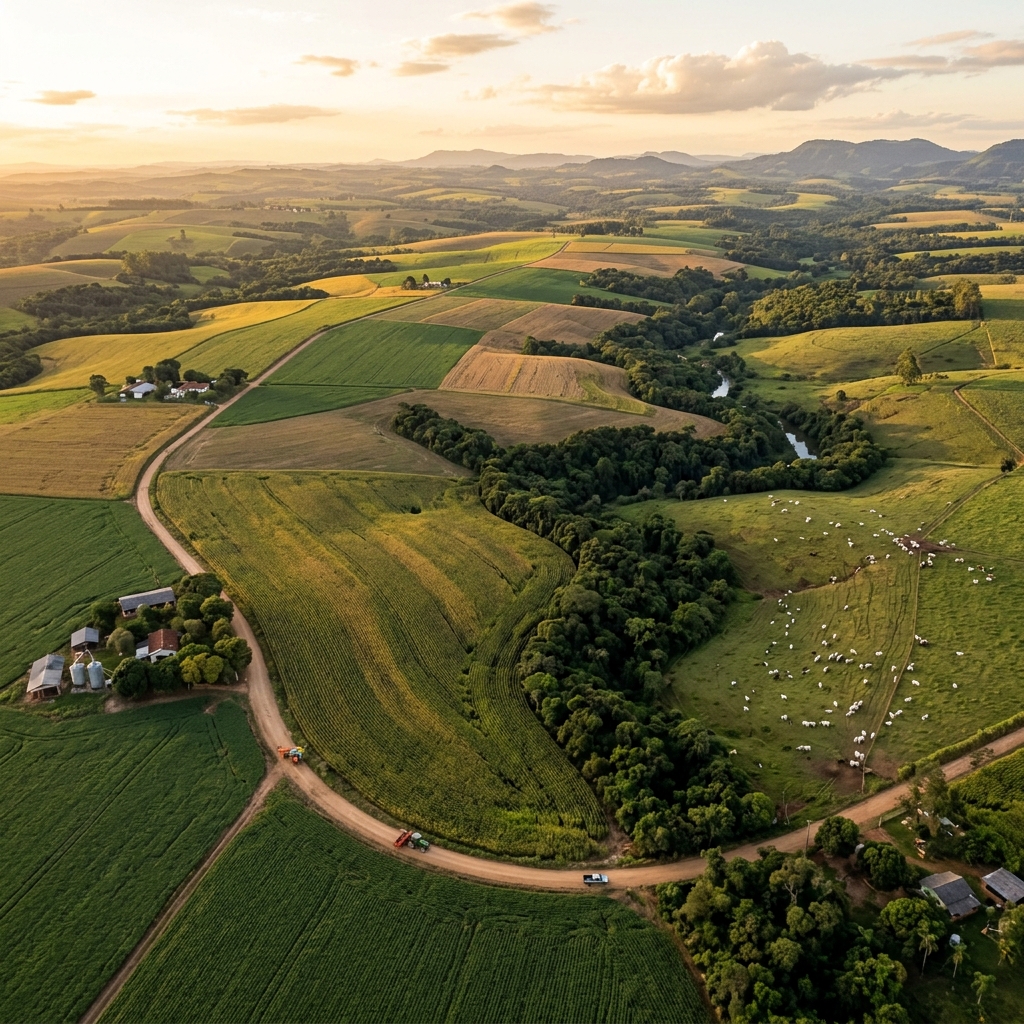 Agropecuária com preservação ambiental