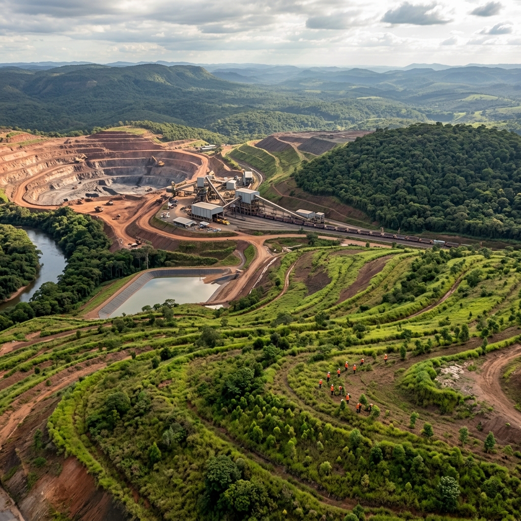 Mineração com recuperação ambiental